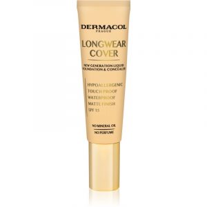 Dermacol Longwear Cover podkład – fluid SPF 15 odcień č.03 30 ml