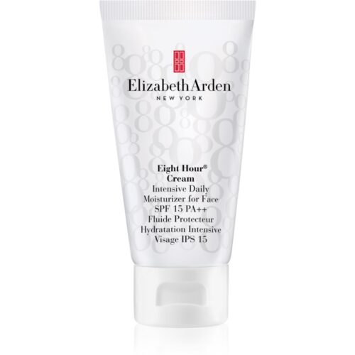 Elizabeth Arden Eight Hour Cream Intensive Daily Moisturizer For Face nawilżający krem na dzień do wszystkich rodzajów skóry SPF 15 50 ml