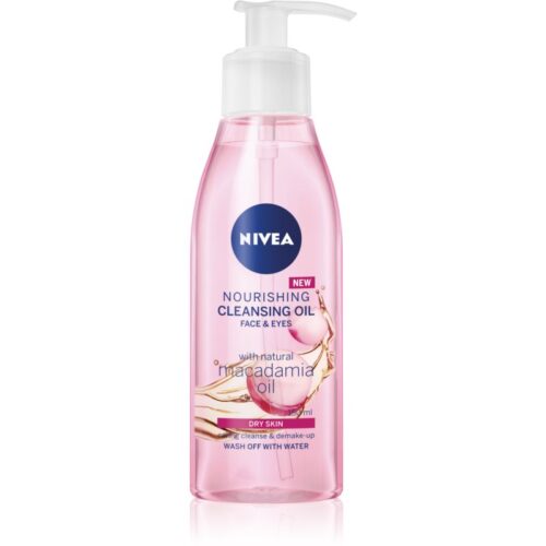 Nivea Cleansing Oil Nourishing Macadamia olejek odżywczo-oczyszczający do skóry suchej 150 ml