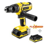 Akumulatorowa wiertarko-wkrętarka udarowa PHDS 11-20V z zapasowym akumulatorem 2,0 Ah